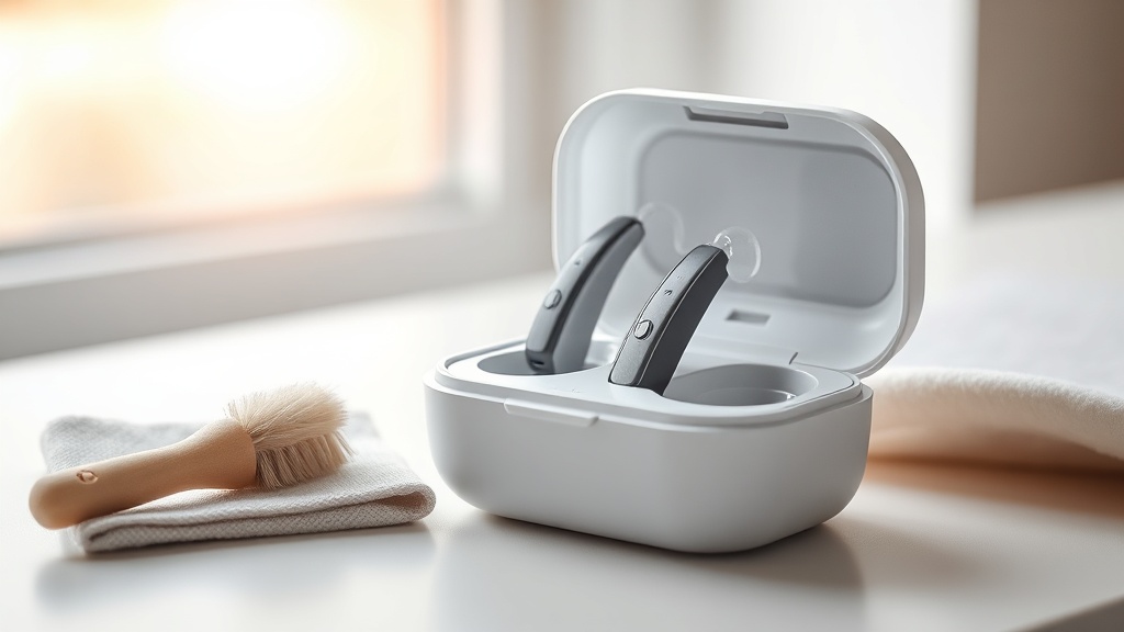 Signia Pure Charge&Go 5AX: Pflege-Set und Reinigung
